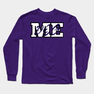 Dog in Me - Purple Long Sleeve T-Shirt